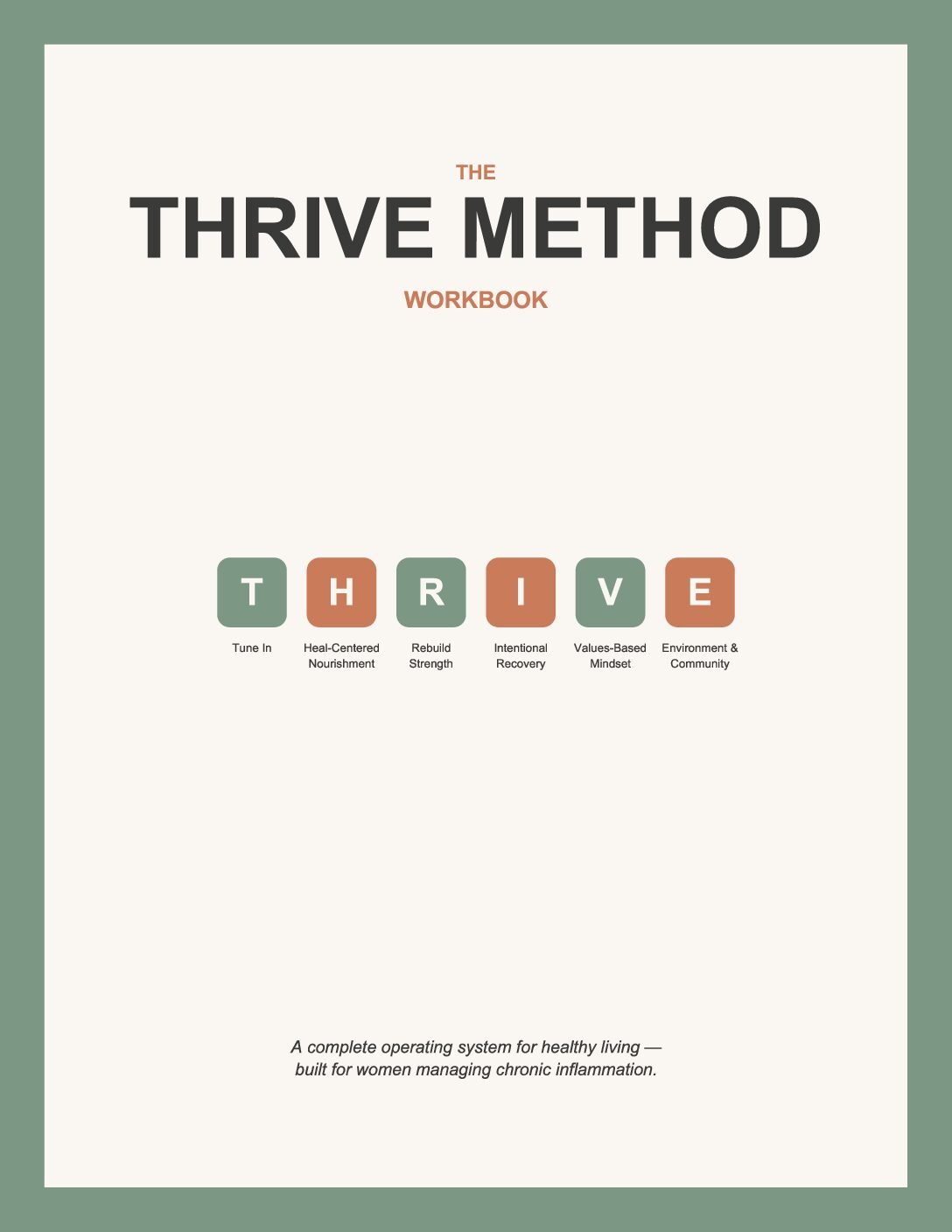 THRIVE Method Complete Workbook